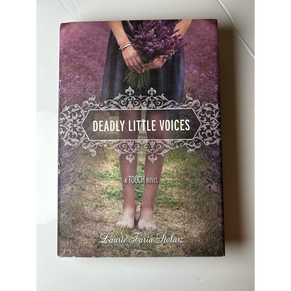 Hardback Book: Deadly Little Voices Stolarz Novel 978-142313161-8